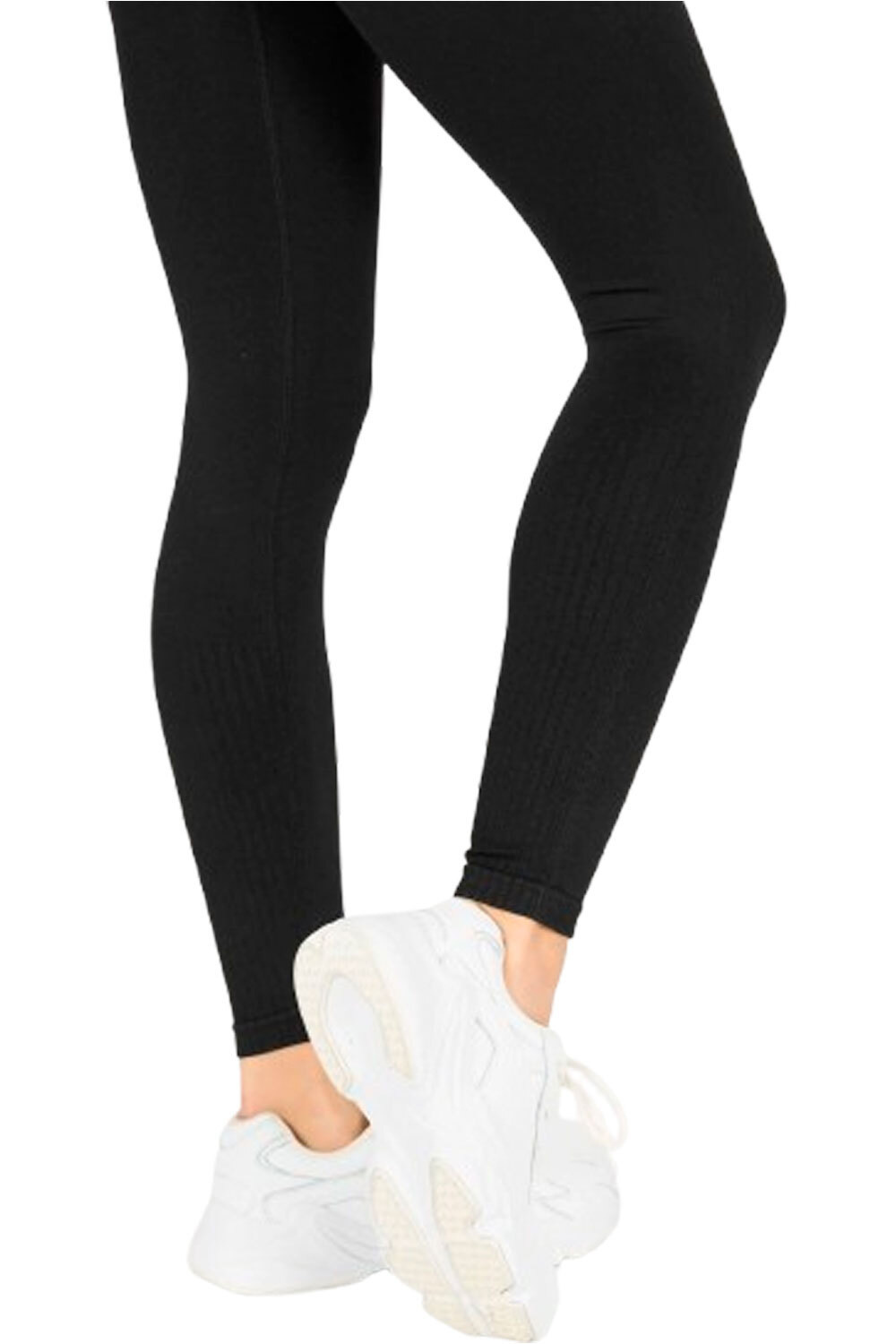 Athlecia pantalones y mallas largas fitness mujer NAGAR V2 NEGRO 04