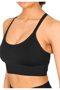 Athlecia sujetadores deportivos FOAN V3 NEGRO vista detalle