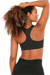 Athlecia sujetadores deportivos MYOLIE V2 NEGRO vista trasera