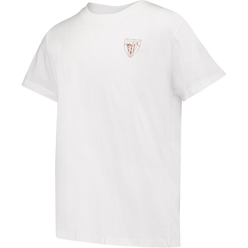 Athletic Club camiseta entrenamiento niño RETRO ESCUDO BLANCO