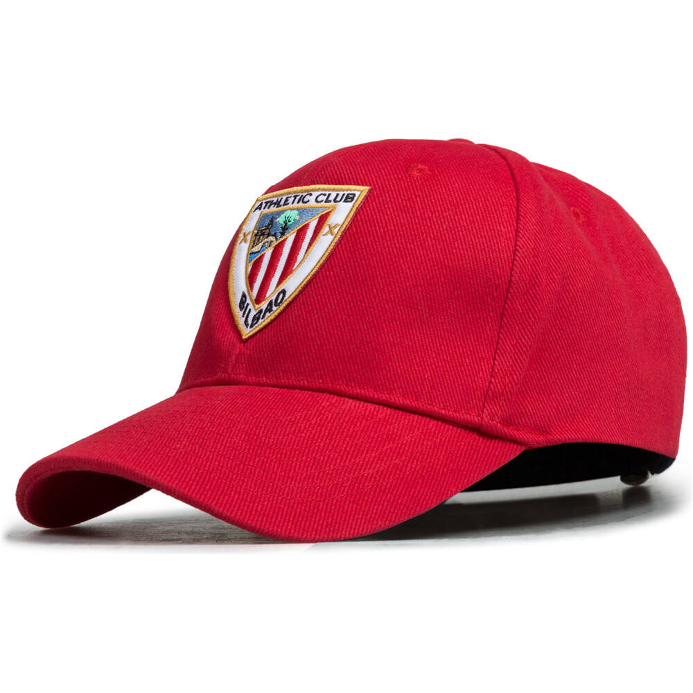 Athletic Club gorras fútbol BF65 ESCUDO ROJO vista trasera