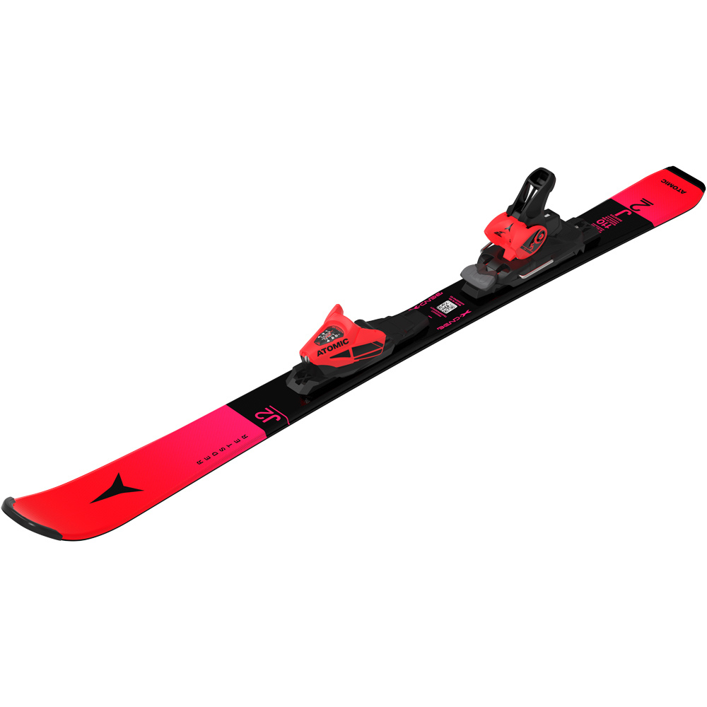 Atomic pack esquí y fijacion REDSTER J2 100-120 + C 5 GW RE ROJO 05