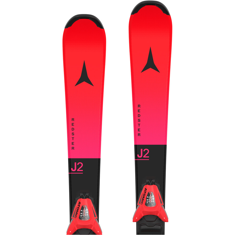 Atomic pack esquí y fijacion REDSTER J2 100-120 + C 5 GW RE ROJO 07