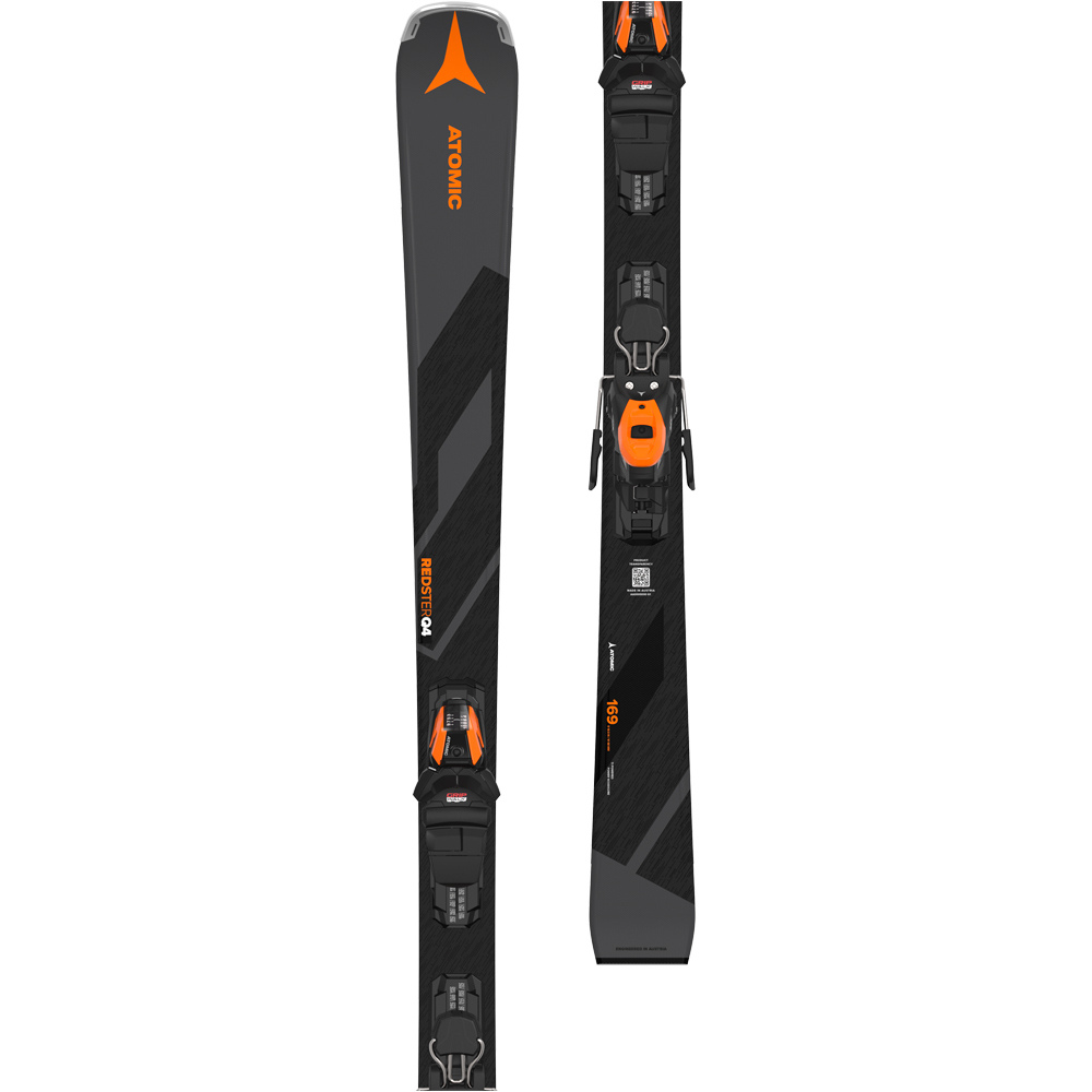 Atomic pack esquí y fijacion REDSTER Q4 + M 10 GW GY/BLACK GRIS 06