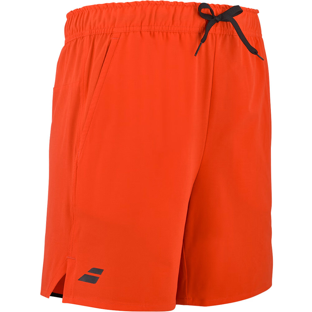Babolat pantalón tenis hombre PLAY NARANJA vista detalle