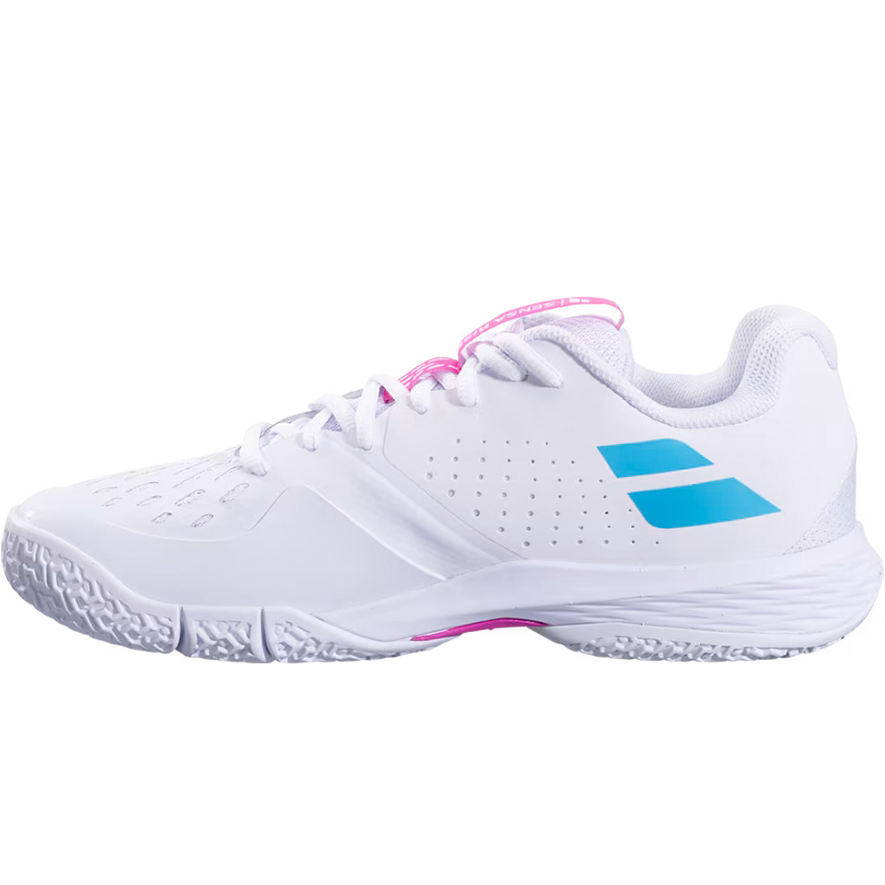 Babolat Zapatillas Padel Mujer SENSA RISE BLANCO puntera