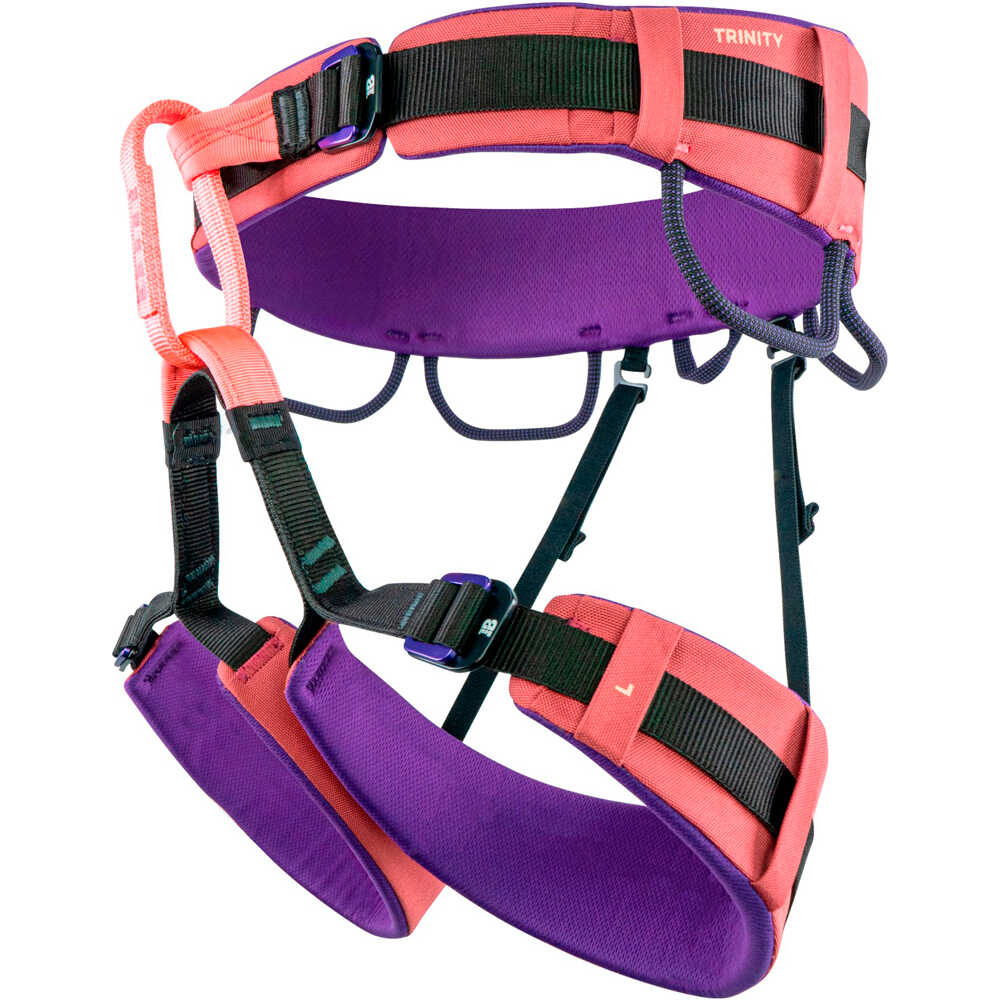 Beal arnés TRINITY ROSA vista frontal
