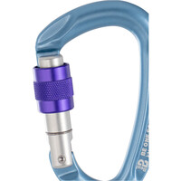 Beal mosquetón seguridad BE ONE SCREW MATT AZUL 01