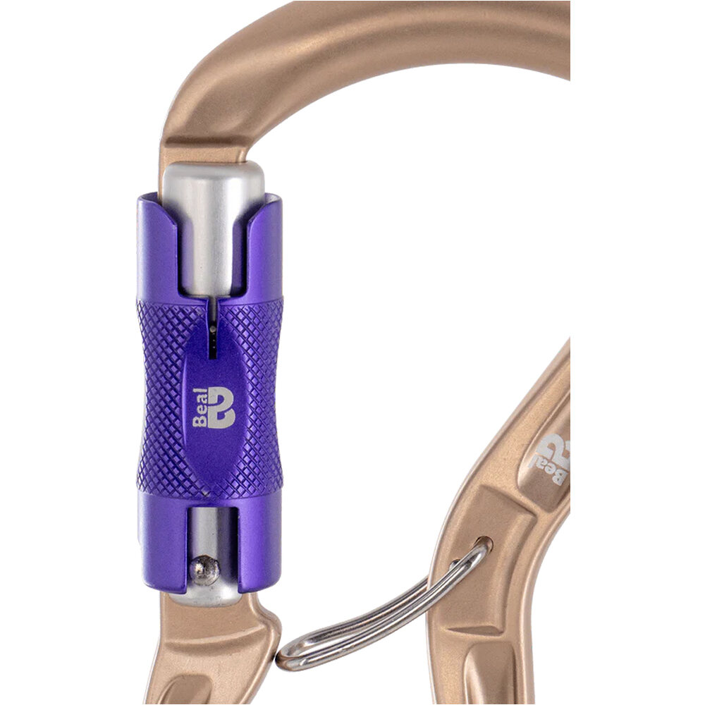 Beal mosquetón seguridad CONNECTOR ORIENT EXPRESS BI MATIC MATT  01