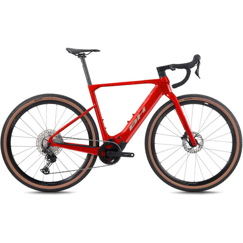 Bh BICICLETA ELÉCTRICA CARRETERA iGRAVELX NX CARBON 2.7 2027 ROJO