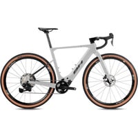 Bh BICICLETA ELÉCTRICA CARRETERA iGRAVELX NX CARBON 2.9 2027 GRIS vista frontal