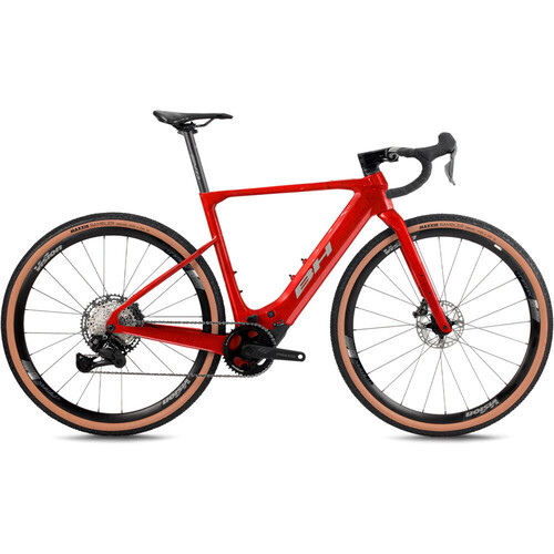 Bh BICICLETA ELÉCTRICA CARRETERA iGRAVELX NX CARBON 2.9 2027 ROJO