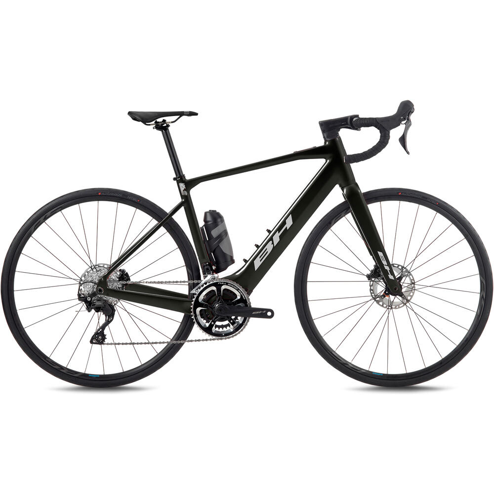 Bh BICICLETA ELÉCTRICA CARRETERA iRS1 1.2 2027 NEGRO vista frontal