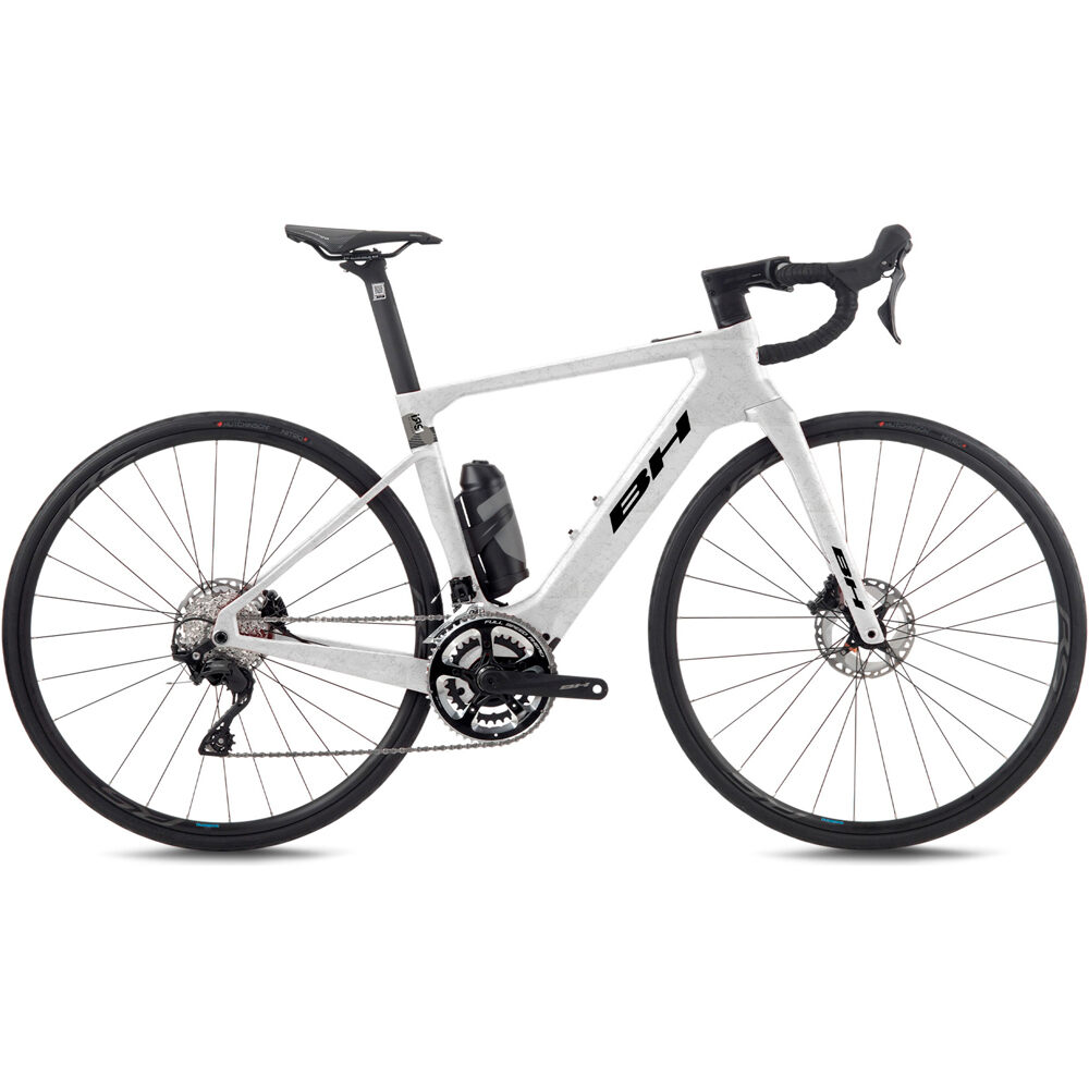 Bh BICICLETA ELÉCTRICA CARRETERA iRS1 CARBON 1.4 2027 BLANCO vista frontal