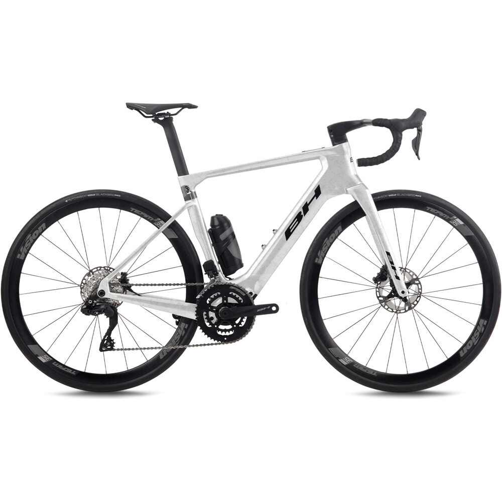 Bh BICICLETA ELÉCTRICA CARRETERA iRS1 CARBON 1.5 2027 BLANCO vista frontal