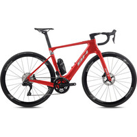 Bh BICICLETA ELÉCTRICA CARRETERA iRS1 CARBON 1.5 2027 ROJO vista frontal