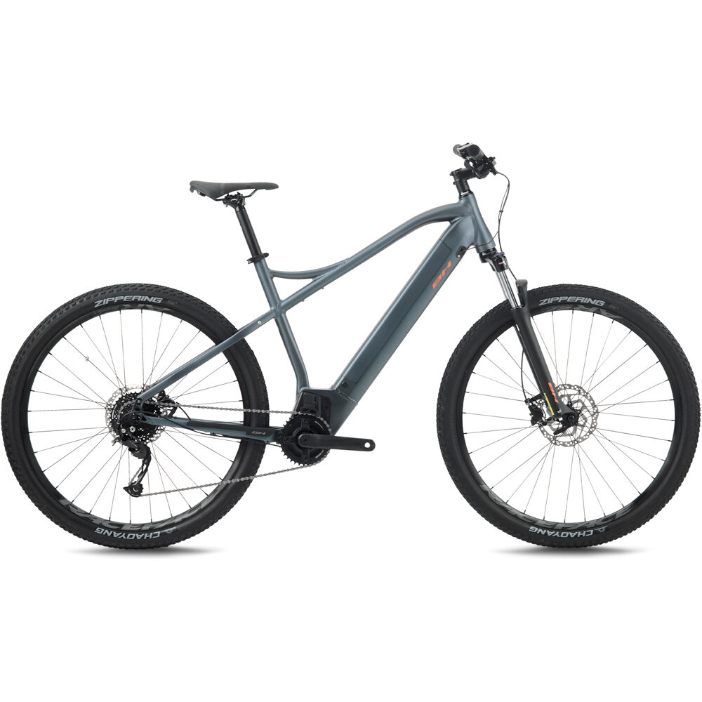 Bh BICICLETA ELÉCTRICA MONTAÑA ATOM 29 2027 GRIS vista frontal