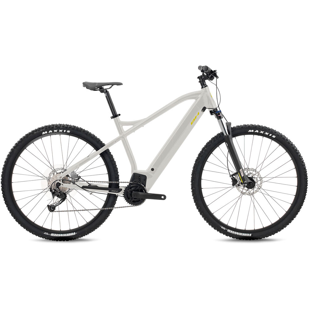 Bh BICICLETA ELÉCTRICA MONTAÑA ATOM 29 2027 GRIS vista frontal