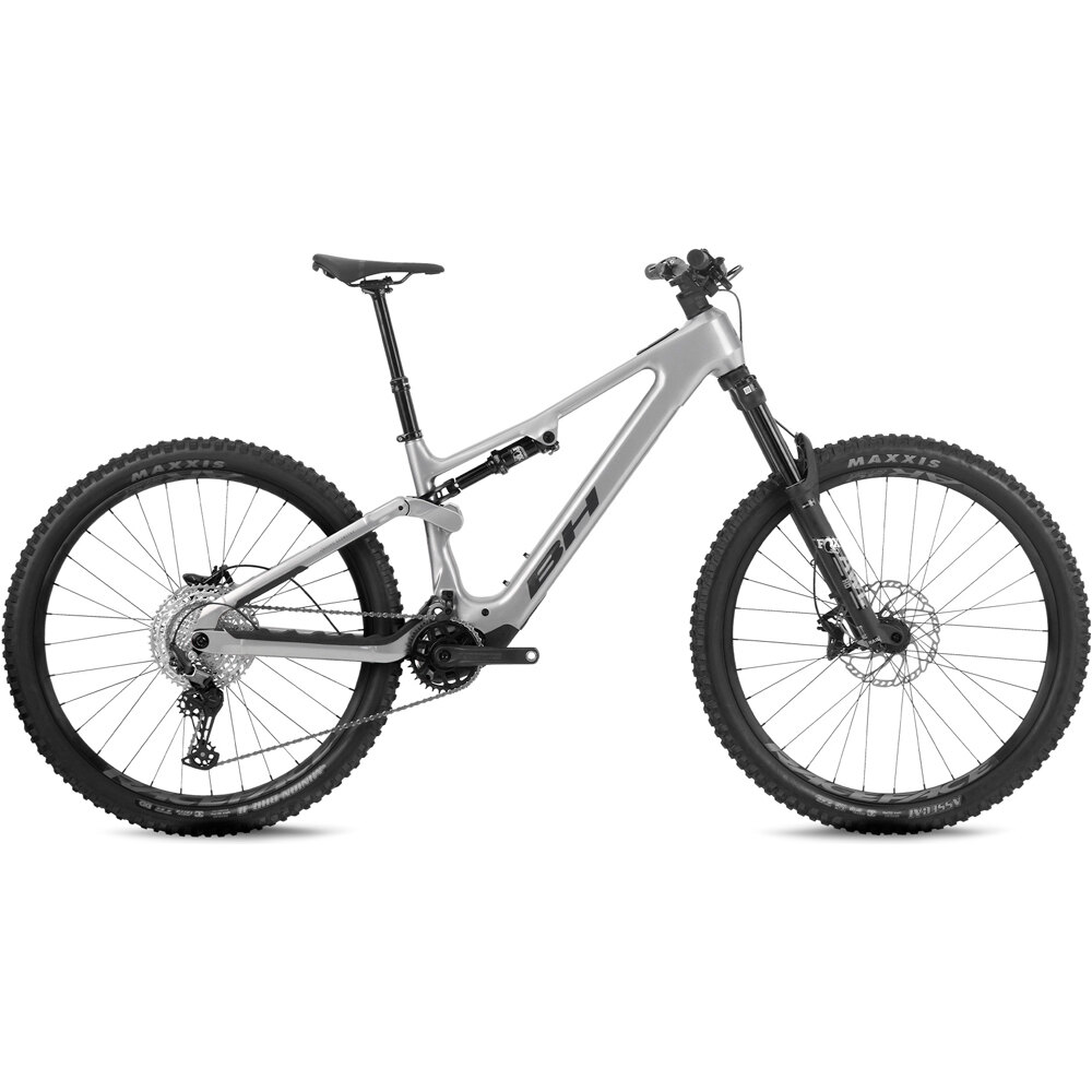 Bh BICICLETA ELÉCTRICA MONTAÑA iLYNX+ DL ENDURO 9.0 2027 GRIS vista frontal