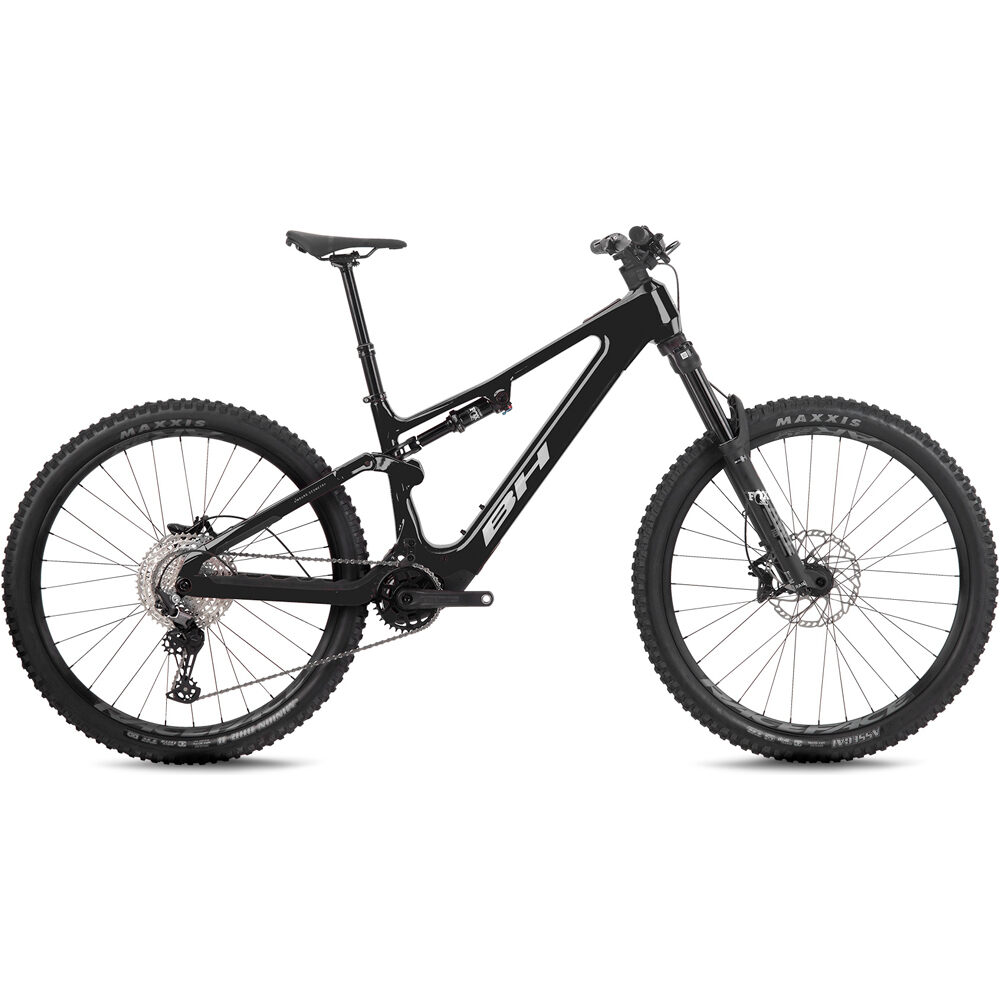 Bh BICICLETA ELÉCTRICA MONTAÑA iLYNX+ DL ENDURO 9.0 2027 NEGRO vista frontal