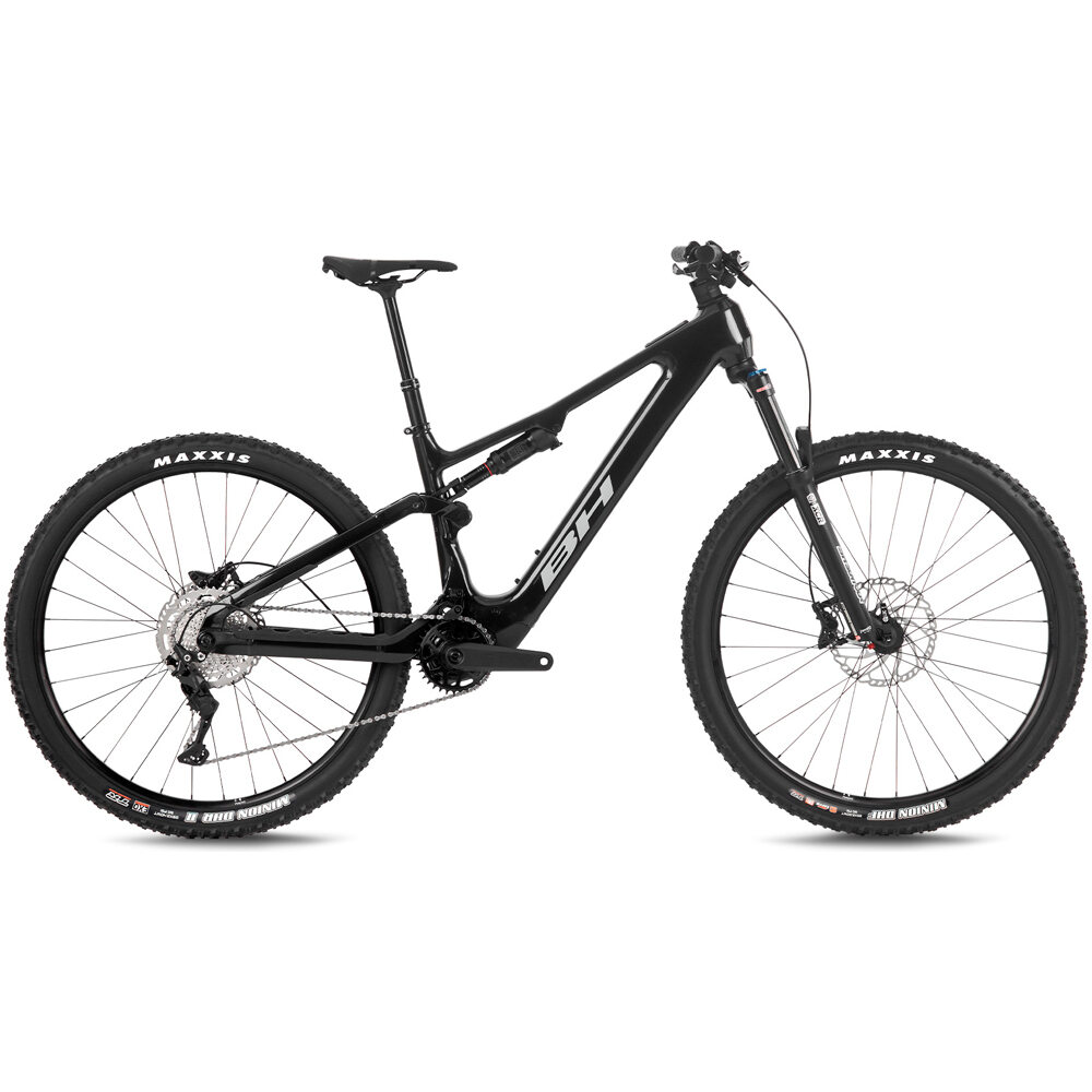Bh BICICLETA ELÉCTRICA MONTAÑA iLYNX+ DL TRAIL 7.9 2027 NEGRO vista frontal