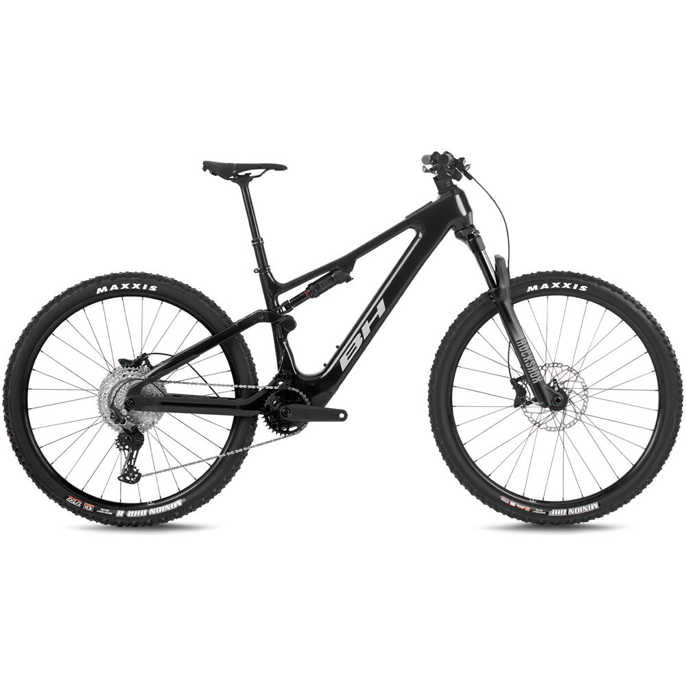 Bh BICICLETA ELÉCTRICA MONTAÑA iLYNX+ DL TRAIL 8.0 2027 NEGRO vista frontal