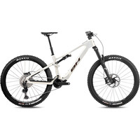 Bh BICICLETA ELÉCTRICA MONTAÑA iLYNX+ DL TRAIL CARBON 8.6 2027 BLANCO vista frontal