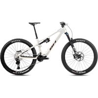 Bh BICICLETA ELÉCTRICA MONTAÑA iLYNX+ DL TRAIL CARBON 8.7 2027 BLANCO vista frontal