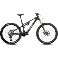 Bh BICICLETA ELÉCTRICA MONTAÑA iLYNX+ DL TRAIL CARBON 8.8 2027 NEGRO vista frontal