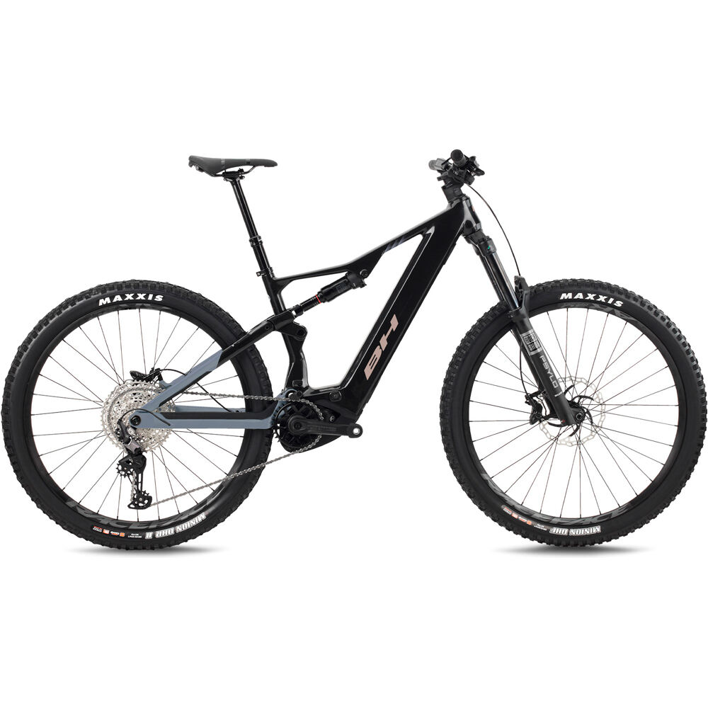Bh BICICLETA ELÉCTRICA MONTAÑA iLYNX+ NX ENDURO 9.0 2027 NEGRO vista frontal