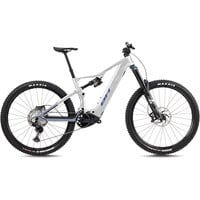 Bh BICICLETA ELÉCTRICA MONTAÑA iLYNX+ NX ENDURO CARBON 9.6 2027 GRIS vista frontal
