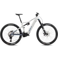 Bh BICICLETA ELÉCTRICA MONTAÑA iLYNX+ NX ENDURO CARBON 9.7 2027 GRIS vista frontal