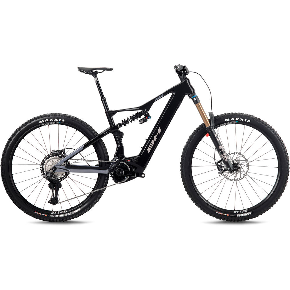 Bh BICICLETA ELÉCTRICA MONTAÑA iLYNX+ NX ENDURO CARBON 9.8 2027 NEGRO vista frontal