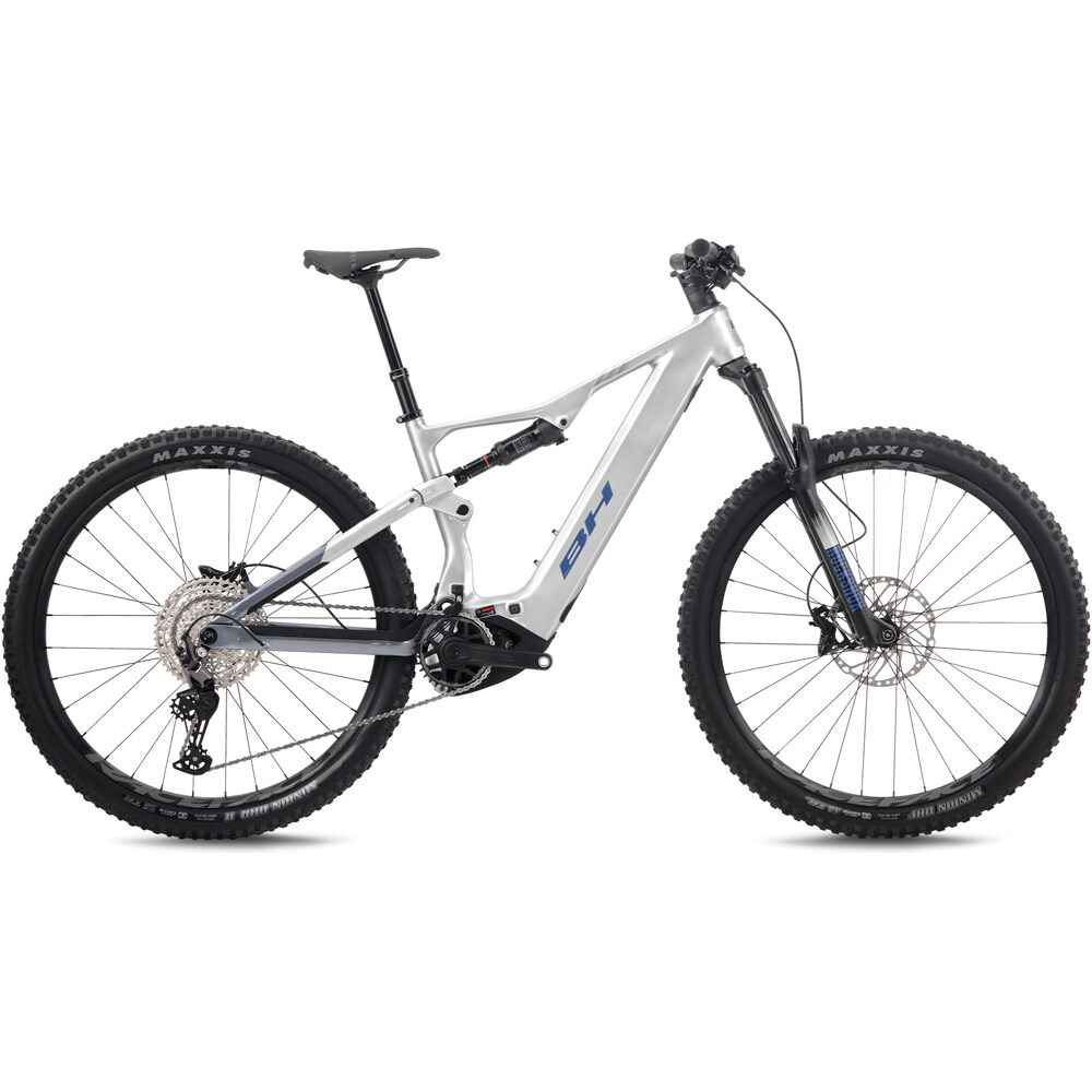 Bh BICICLETA ELÉCTRICA MONTAÑA iLYNX+ NX TRAIL 8.0 2027 GRIS vista frontal