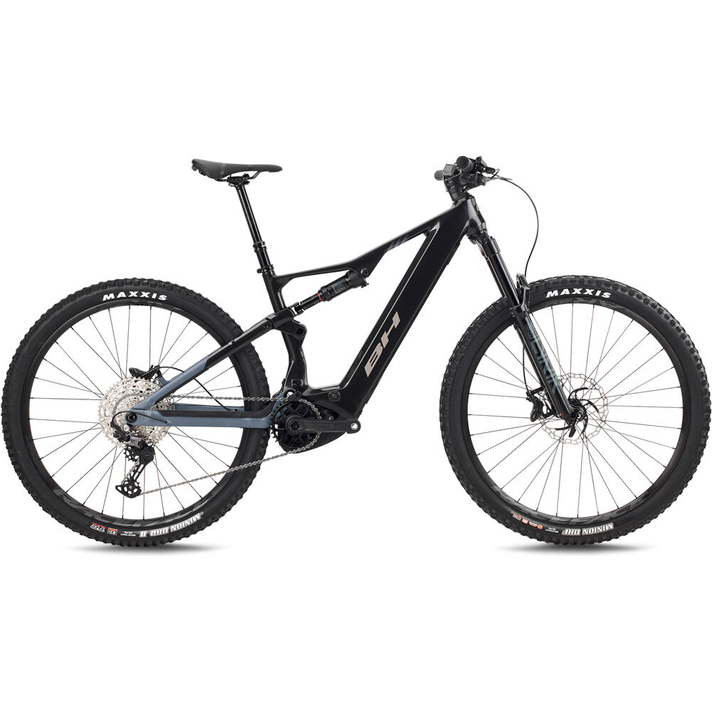 Bh BICICLETA ELÉCTRICA MONTAÑA iLYNX+ NX TRAIL 8.0 2027 NEGRO vista frontal