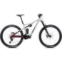 Bh BICICLETA ELÉCTRICA MONTAÑA iLYNX+ SL ENDURO CARBON 9.6 2027 GRIS vista frontal