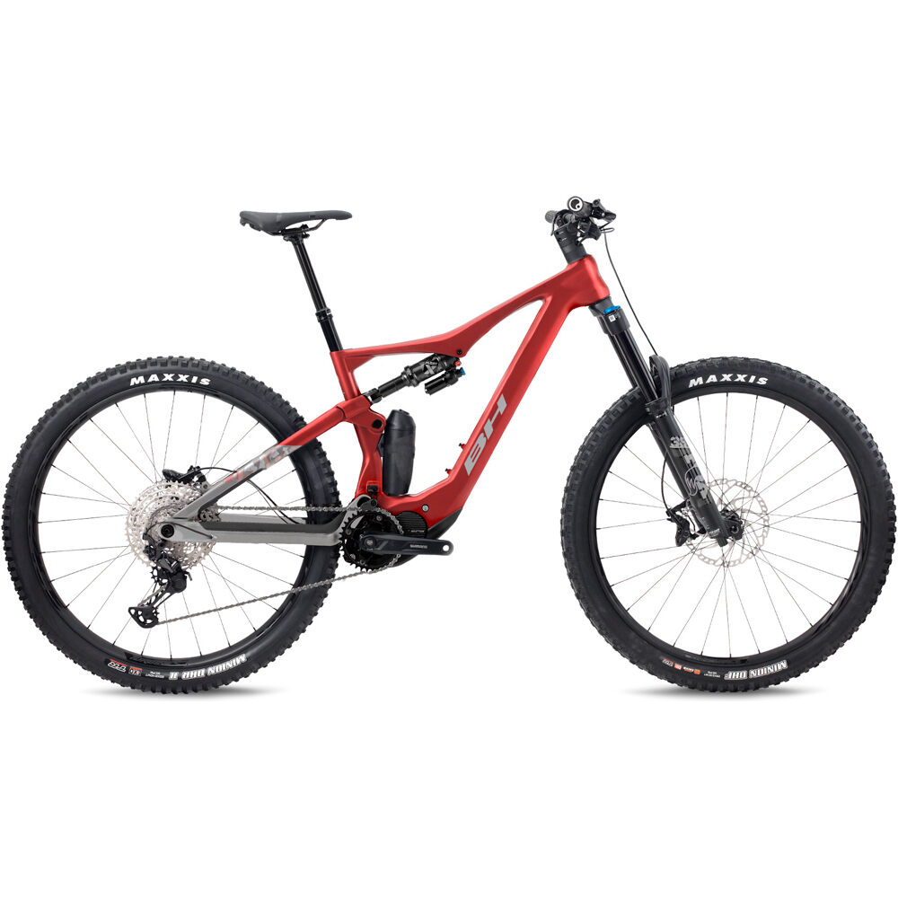 Bh BICICLETA ELÉCTRICA MONTAÑA iLYNX+ SL ENDURO CARBON 9.6 2027 ROJO vista frontal