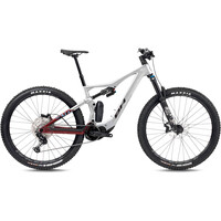 Bh BICICLETA ELÉCTRICA MONTAÑA iLYNX+ SL TRAIL CARBON 8.6 2027 GRIS vista frontal