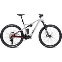 Bh BICICLETA ELÉCTRICA MONTAÑA iLYNX+ SL TRAIL CARBON 8.7 2027 GRIS vista frontal