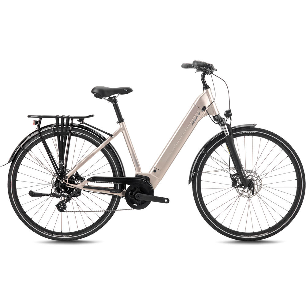 Bh bicicleta paseo ATOM CITY WAVE 2027 AMARILLO vista frontal
