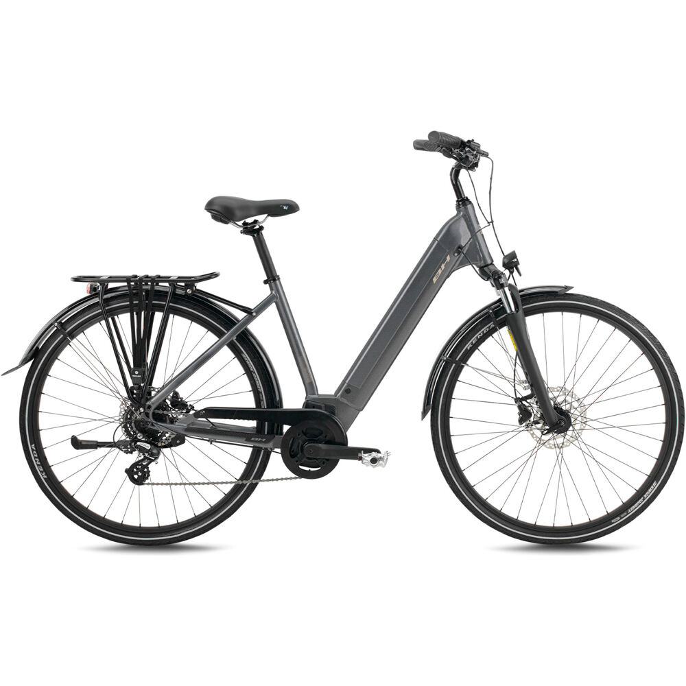 Bh bicicleta paseo ATOM CITY WAVE GRIS vista frontal