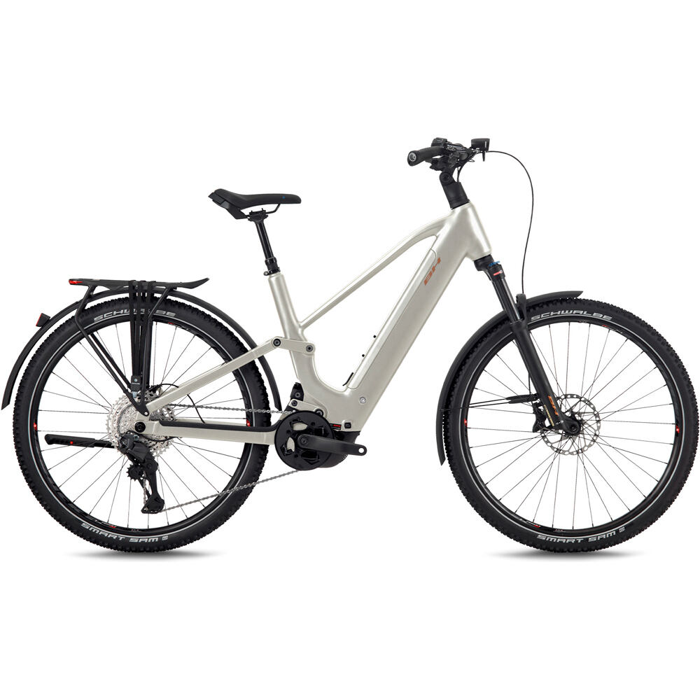 Bh bicicleta paseo ATOM+ NX SUV 2027 AMARILLO vista frontal