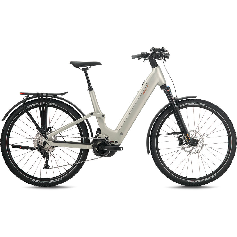 Bh bicicleta paseo ATOM+ NX SUV WAVE 2027 AMARILLO vista frontal