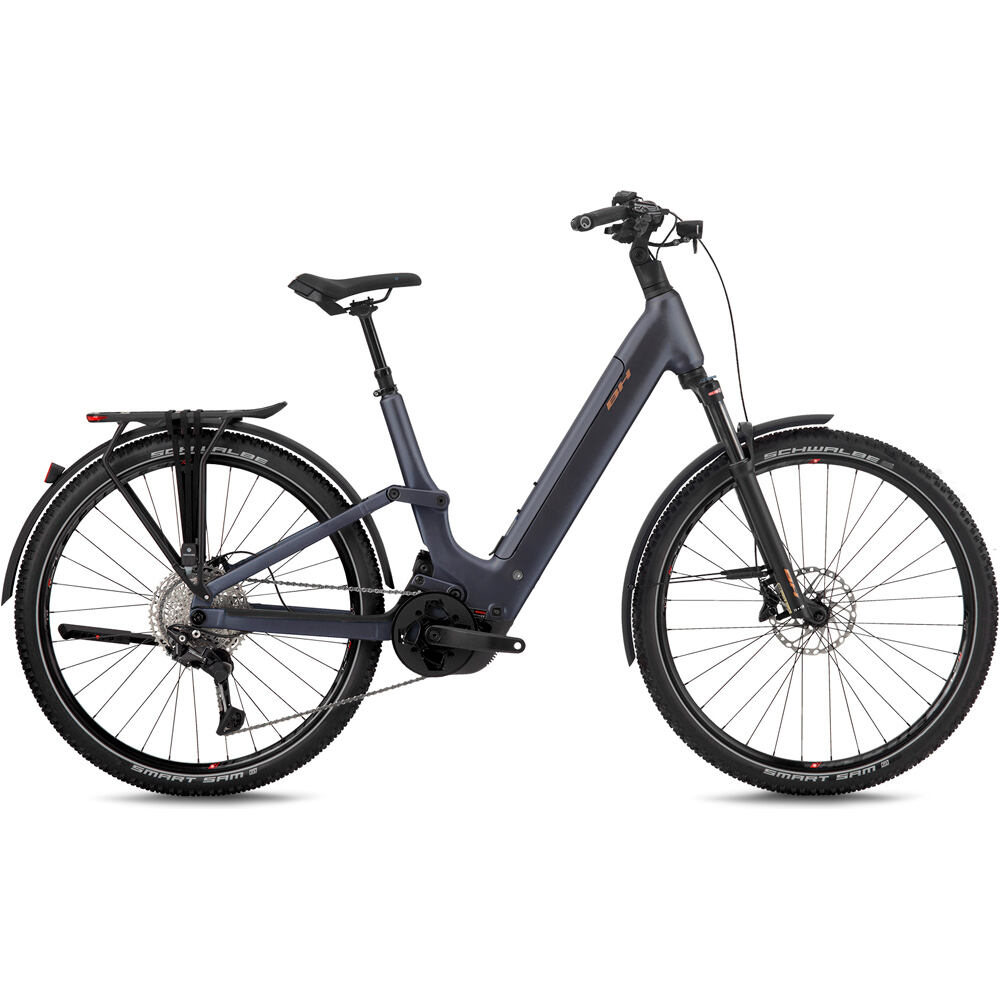 Bh bicicleta paseo ATOM+ NX SUV WAVE 2027 GRIS vista frontal