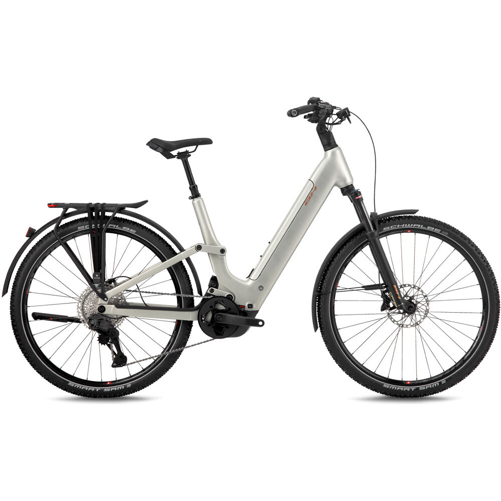 Bh bicicleta paseo ATOM+ NX SUV WAVE PRO 2027 AMARILLO vista frontal