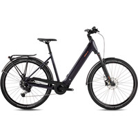 Bh bicicleta paseo ATOM+ NX WAVE 2027 GRIS vista frontal