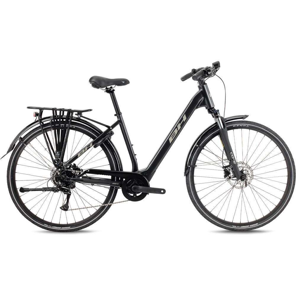 Bh bicicleta paseo CORE CITY WAVE 2027 NEGRO vista frontal