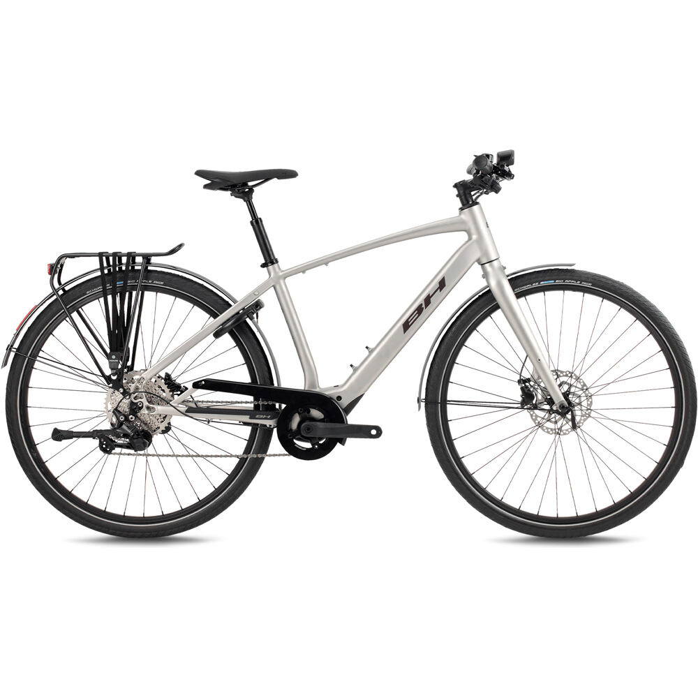 Bh bicicleta paseo CORE CROSS 2027 AMARILLO vista frontal