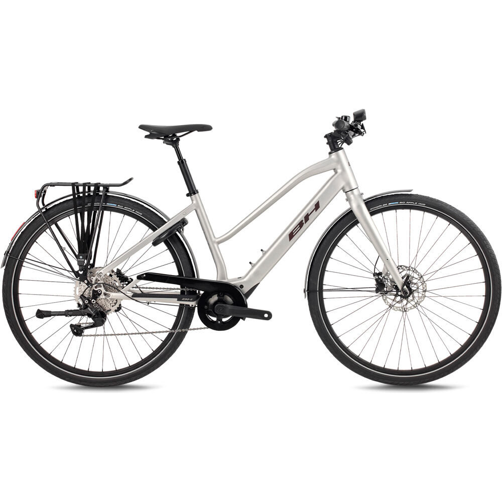 Bh bicicleta paseo CORE JET 2027 AMARILLO vista frontal