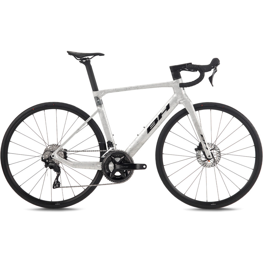 Bh bicicletas de carretera carbono RS1 3.5 2027 BLANCO vista frontal